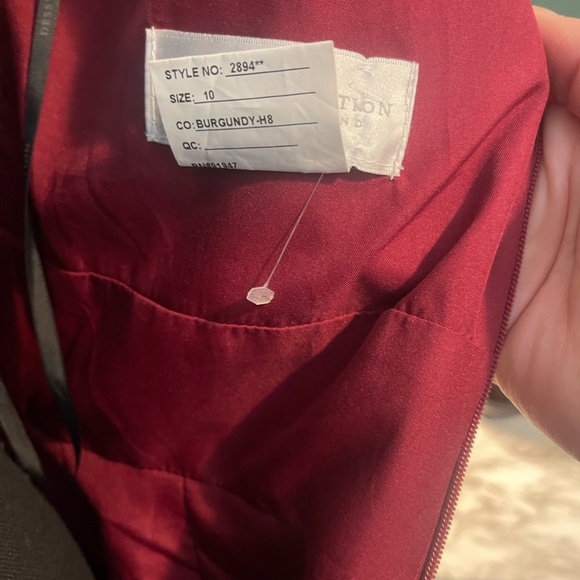 NWT Dessy Bridesmaid Dress Size 10 2894 - Picture 7 of 7